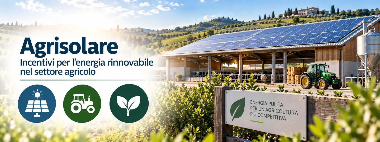 Parco Agrisolare – Finanza agevolata e progettazione per le imprese agricole