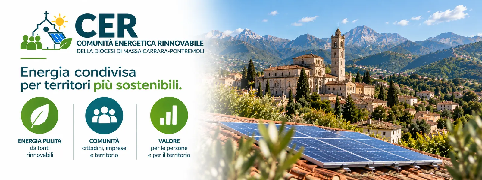 CER – Comunità Energetica Rinnovabile della Diocesi di Massa Carrara-Pontremoli